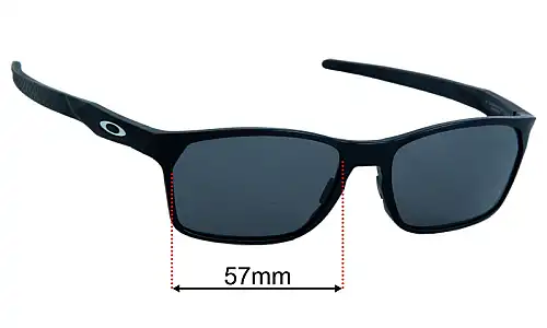 Oakley Hex Jector OX8032 Replacement Lenses 57mm wide 