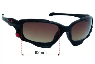 Oakley Jawbone OO9089 Replacement Lenses 62mm wide 