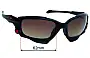Sunglass Fix Replacement Lenses for Oakley Jawbone OO9089 - 62mm Wide 