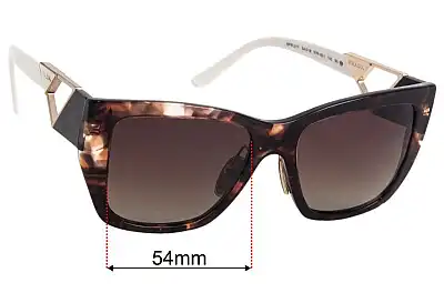 Prada SPR21Y Replacement Lenses 54mm wide 