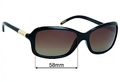 Ralph Lauren RA 5072 Replacement Lenses 58mm wide 