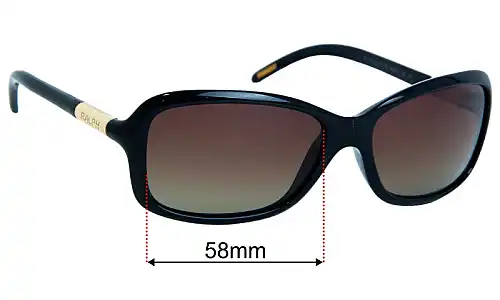 Polo RA 5072 Lentilles de Remplacement 58mm wide 