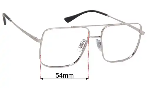 Ray-Ban RB3758V Ari Optics Replacement Lenses 54mm wide 