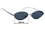 Sunglass Fix Replacement Lenses for Ray-Ban RB3757 Kai - 59mm Wide 