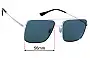 Sunglass Fix Replacement Lenses for Ray-Ban RB3758 Ari - 54mm Wide 