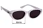 Sunglass Fix Replacement Lenses for Ray-Ban RB4457D - 55mm Wide 