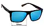 Sunglass Fix Replacement Lenses for RPN P2605 - 58mm Wide 