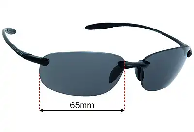 Serengeti Nuvino Replacement Lenses 65mm wide 