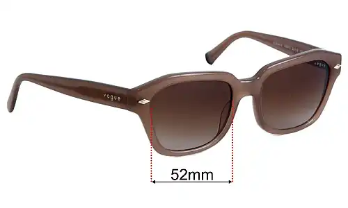 Vogue VO5444-S Replacement Lenses 52mm wide 