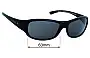 Sunglass Fix Replacement Lenses for Vuarnet REF121 - 63mm Wide 