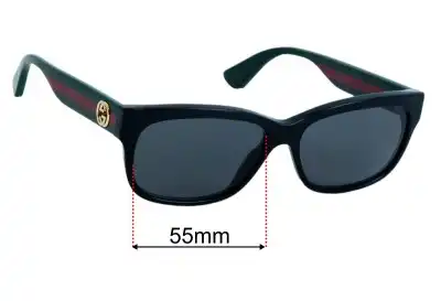 Gucci GG0278O Ersatzgläser 55mm wide 