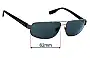 Sunglass Fix Replacement Lenses for Hugo Boss 0320/S - 62mm Wide 