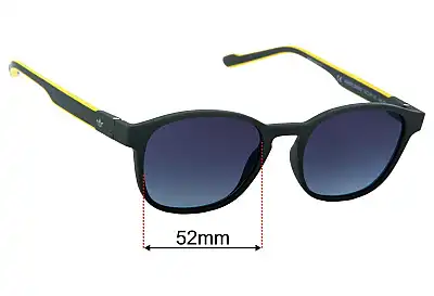Adidas AOR030 Replacement Lenses 52mm wide 
