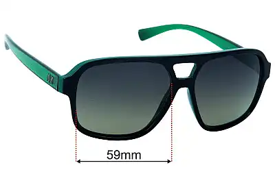 Armani Exchange AX 4061S Ersatzgläser 59mm wide 