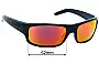 Sunglass Fix Replacement Lenses for Arnette Pilfer AN4163 - 62mm Wide 