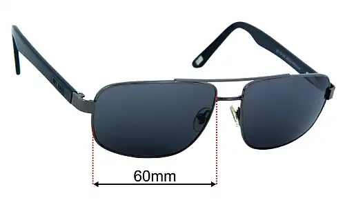 Bill Bass Liam  Replacement Lenses 60mm wide 