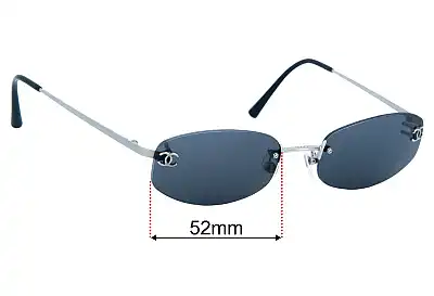 Chanel 2014 Ersatzgläser 52mm wide 