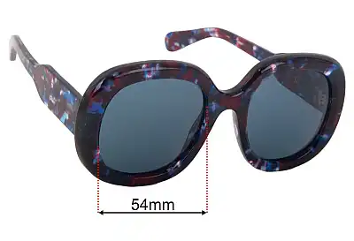 Chloe CH0153S Lentes de Repuesto 54mm wide 