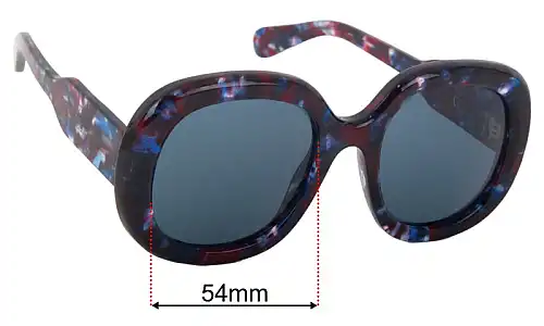 Chloe CH0153S  Ersatzgläser 54mm wide 