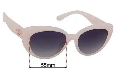 Coach HC8387U Replacement Lenses 55mm wide 