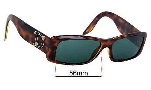 Christian Dior Couture 2 Replacement Lenses 56mm wide 