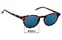 Sunglass Fix Replacement Lenses for Jones New York J516 - 48mm Wide 