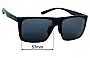Sunglass Fix Ersatzgläser für Maui Jim MJ455 Honokalani - 57mm Wide 