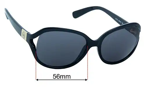 Michael Kors MK6043 Oona Replacement Lenses 56mm wide 