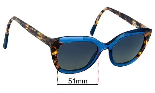 Missoni MIS0157 Replacement Lenses 51mm wide 