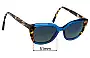 Sunglass Fix Replacement Lenses for Missoni MIS0157 - 51mm Wide 