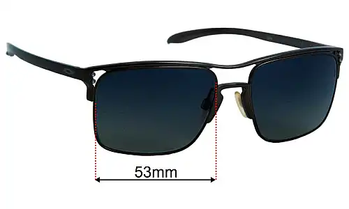 Oakley OX5068 Holbrook TI RX Replacement Lenses 53mm wide 