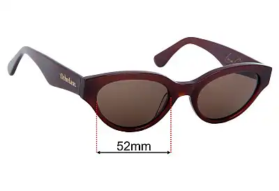 Ochre Lane Cocoa Replacement Lenses 52mm wide 
