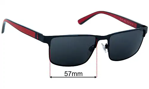 Polo Polo PH 3155 Replacement Lenses 57mm wide 