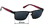 Sunglass Fix Replacement Lenses for Polo Polo PH 3155 - 57mm Wide 