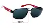 Sunglass Fix Replacement Lenses for Polo Polo PH 3156 - 62mm Wide 