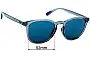 Sunglass Fix Verres de Remplacement pour Polo Polo PH 4222U - 52mm Wide 