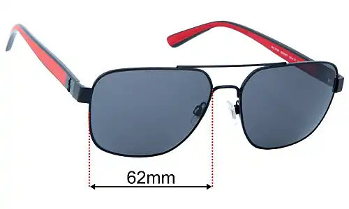 Polo Polo PH 3154 Replacement Lenses 62mm wide 