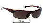 Sunglass Fix Replacement Lenses for Ray-Ban RB4039 - 69mm Wide 