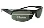 Sunglass Fix Replacement Lenses for Ray-Ban RB4039 - 63mm Wide 