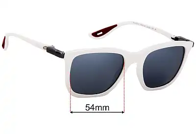 Ray-Ban RB4433-M Scuderia Ferrari Collection Replacement Lenses 54mm wide 