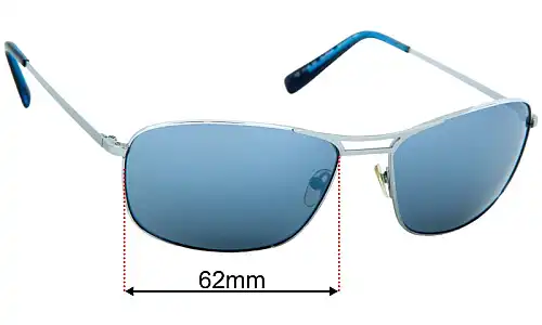 Revo RE1138 Surge Ersatzgläser 62mm wide 