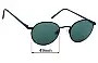 Sunglass Fix Replacement Lenses for Specsavers Coleman - 49mm Wide 