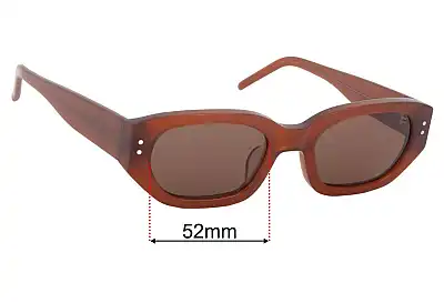Status Anxiety Luna Replacement Lenses 52mm wide 