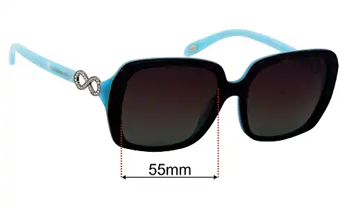Tiffany & Co TF 4110-B Ersatzgläser 55mm wide 