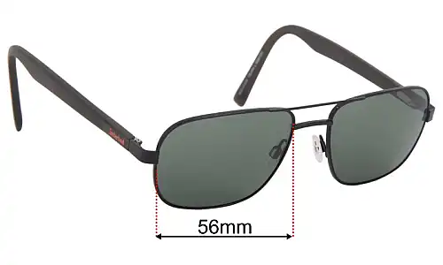 Timberland TB1694 Replacement Lenses 56mm wide 