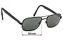Sunglass Fix Replacement Lenses for Timberland TB1694 - 56mm Wide 