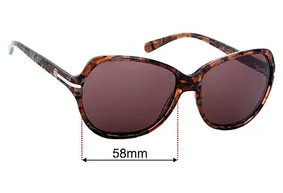 Tory Burch TY7054 Replacement Lenses 58mm wide 