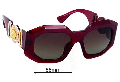 Versace MOD 4424-U Replacement Lenses 56mm wide 