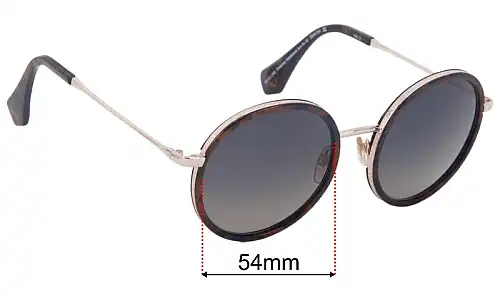 Vivienne Westwood Sun Rx 02 Ersatzgläser 54mm wide 