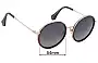 Sunglass Fix Ersatzgläser für Vivienne Westwood Sun Rx 02 - 54mm Wide 